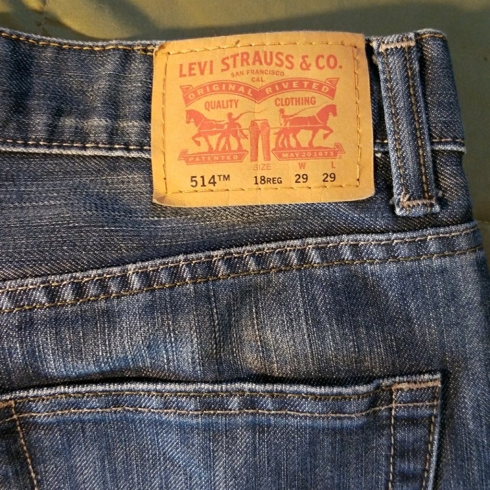 Levi 514 18 Reg 29×29 Straight